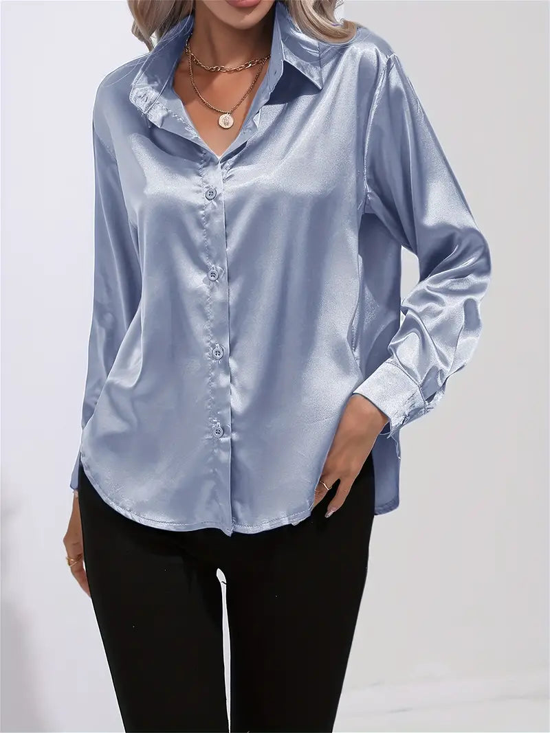 LALUNA® | SATIJNEN BLOUSE