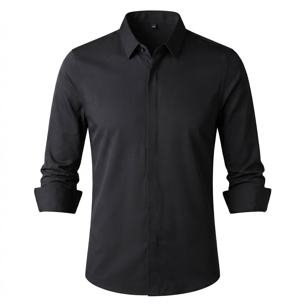 Laluna® | Kreukvrij stretchoverhemd voor heren