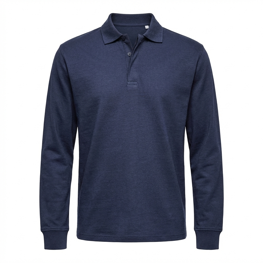 Laluna® | Luxe Polo met Lange Mouwen