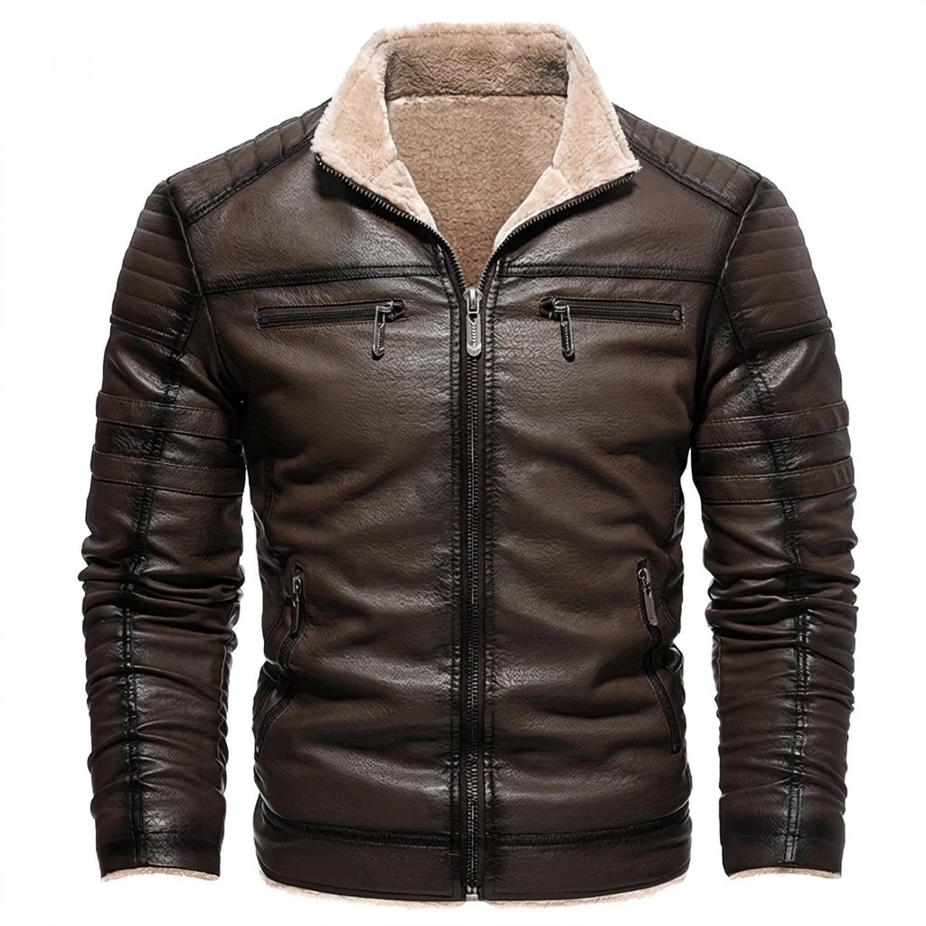 Laluna® | Winter Leren Heren Jas