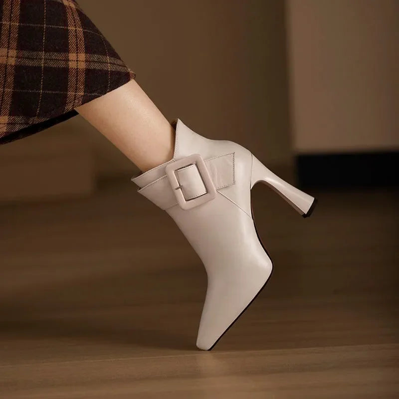 Enkellaars met Elegante Gesp