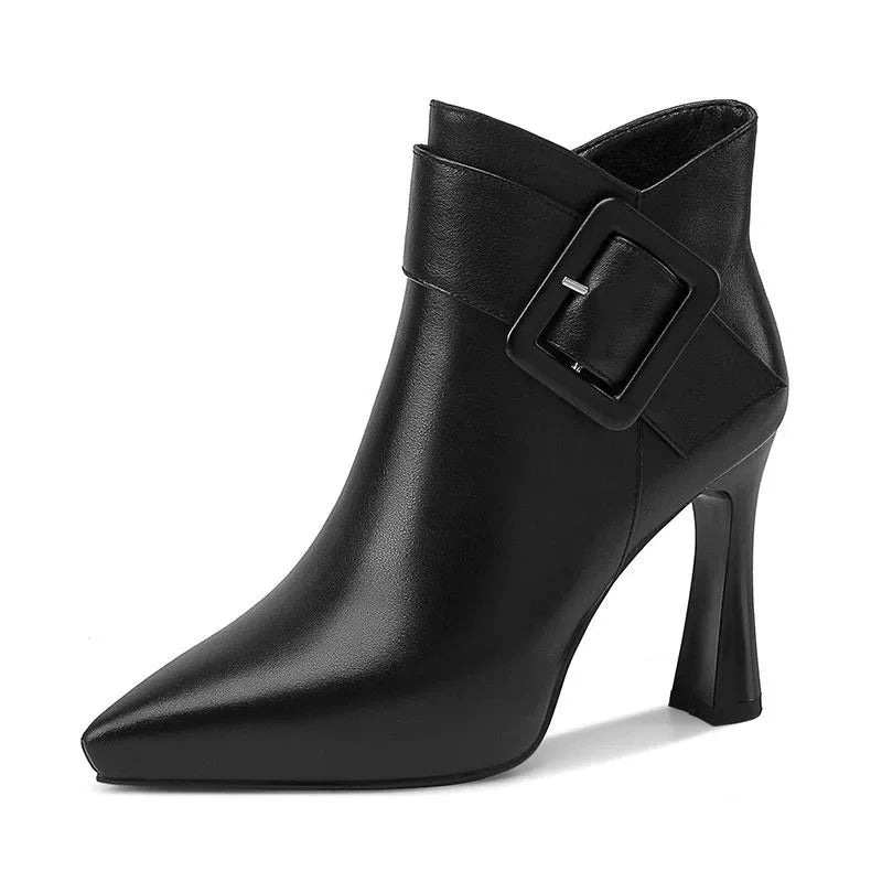 Enkellaars met Elegante Gesp