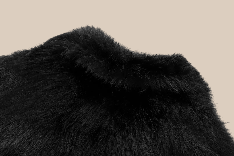 LALUNA® | FAUX FUR COAT