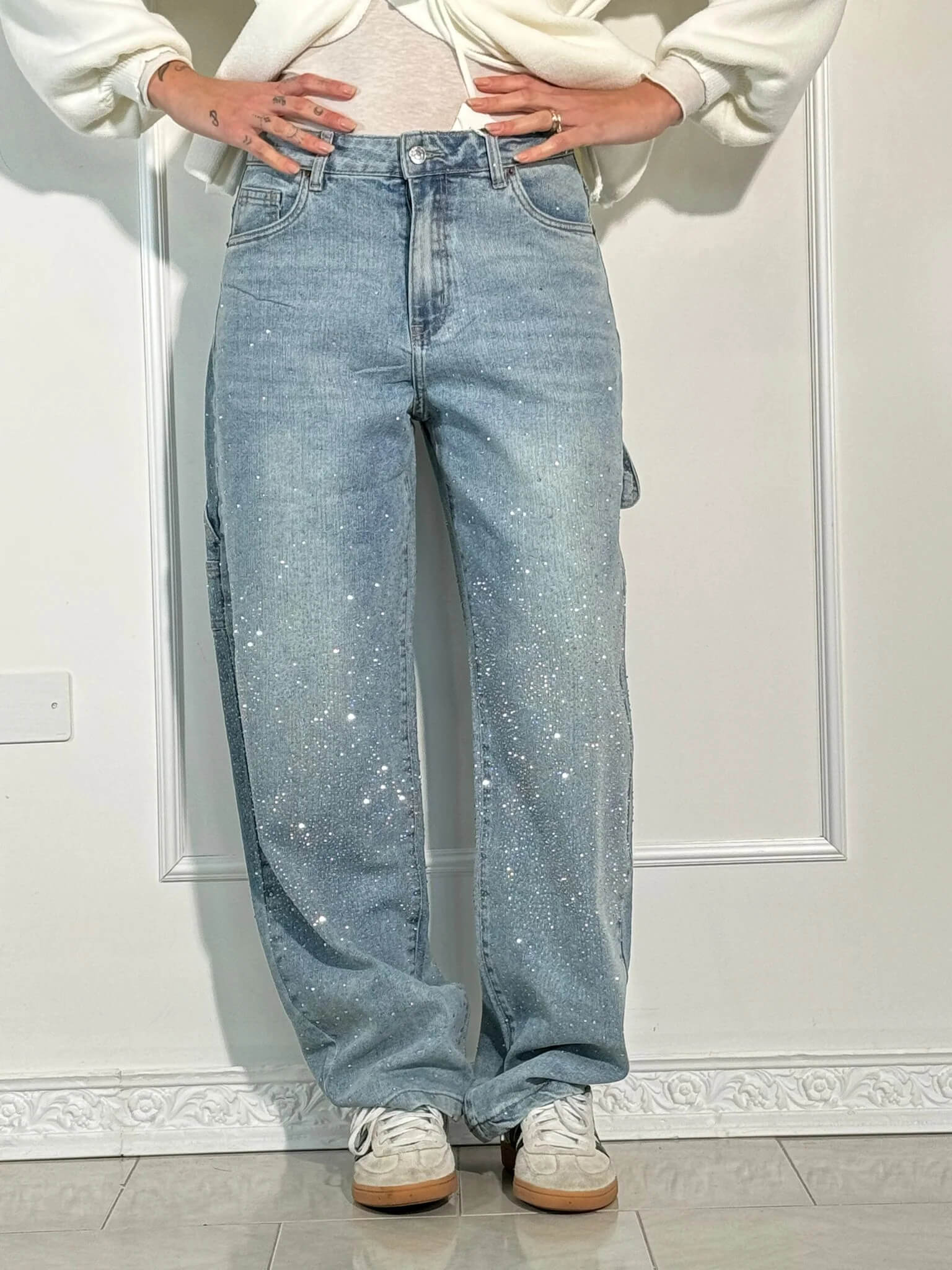 Laluna® | Elegante Oversized Jeans