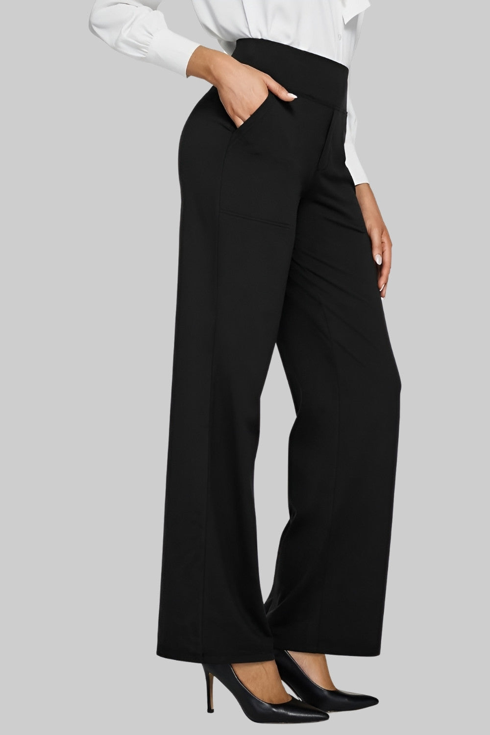 Laluna® | Elegante broek in zachte jersey