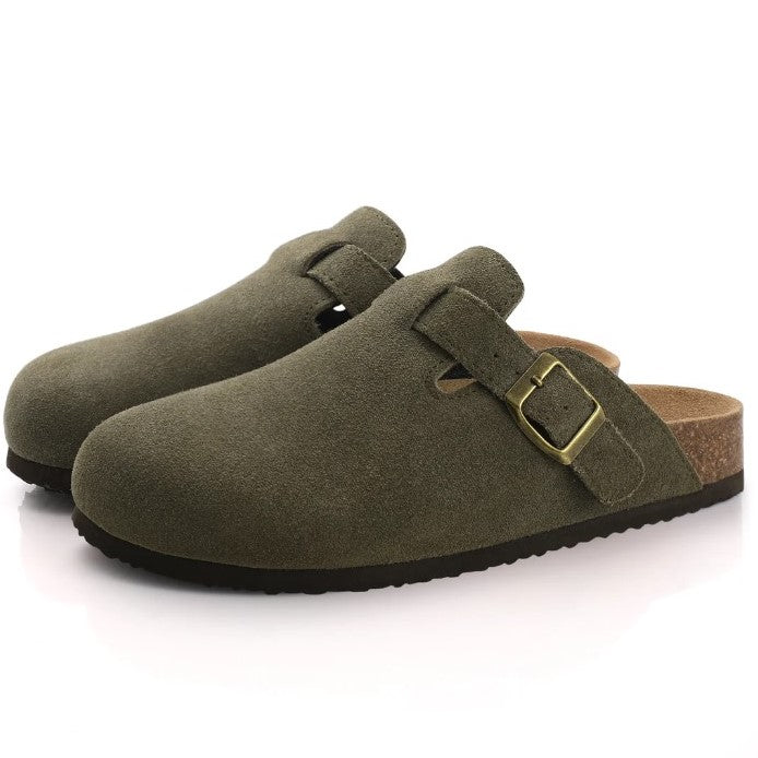 Premium Unisex Leren Boston-Sandalen: Stijl En Kwaliteit In Één