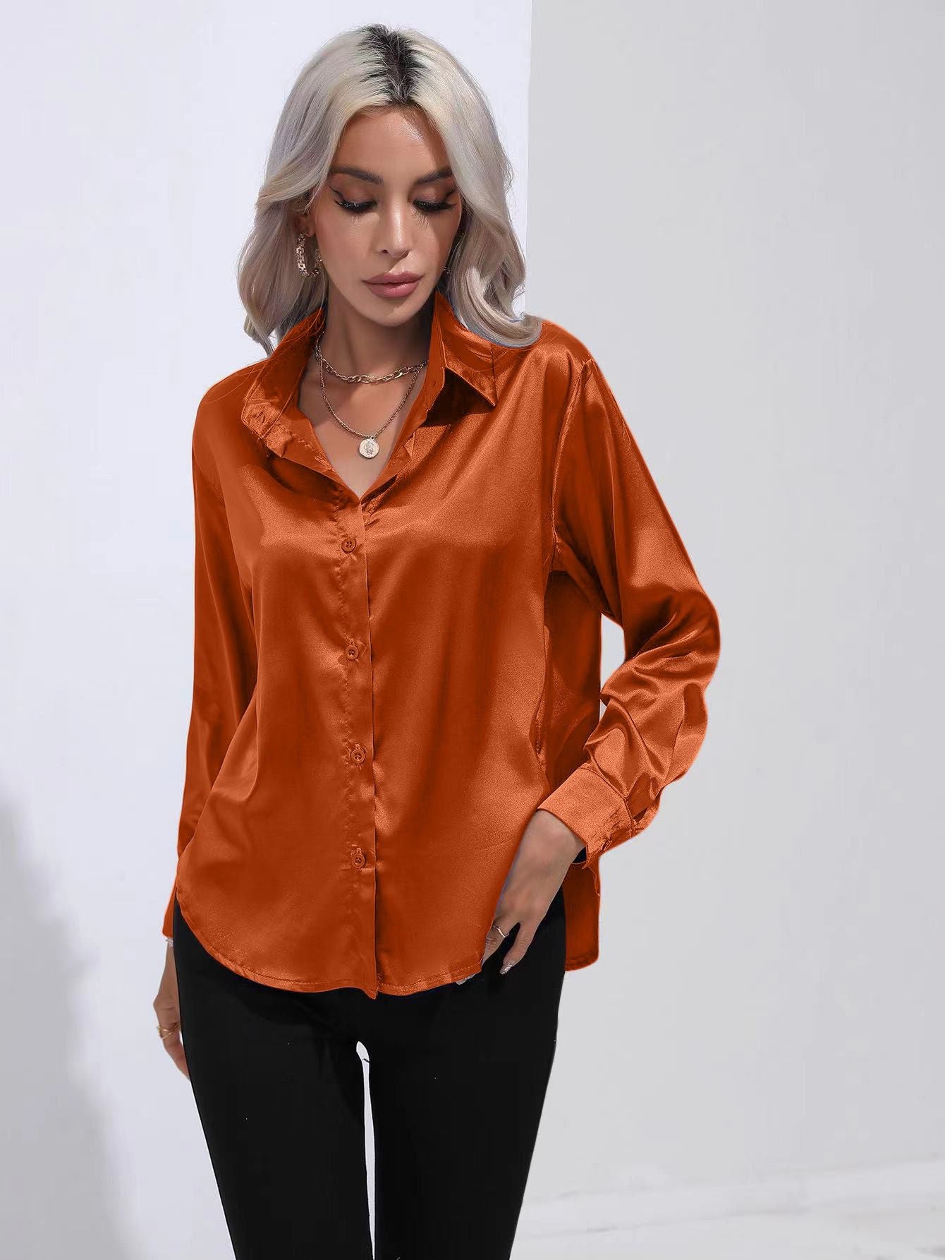 LALUNA® | SATIJNEN BLOUSE