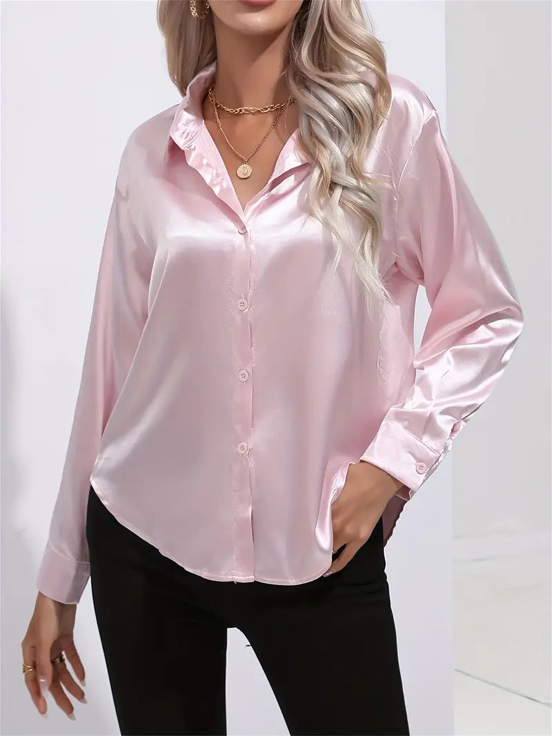 LALUNA® | SATIJNEN BLOUSE