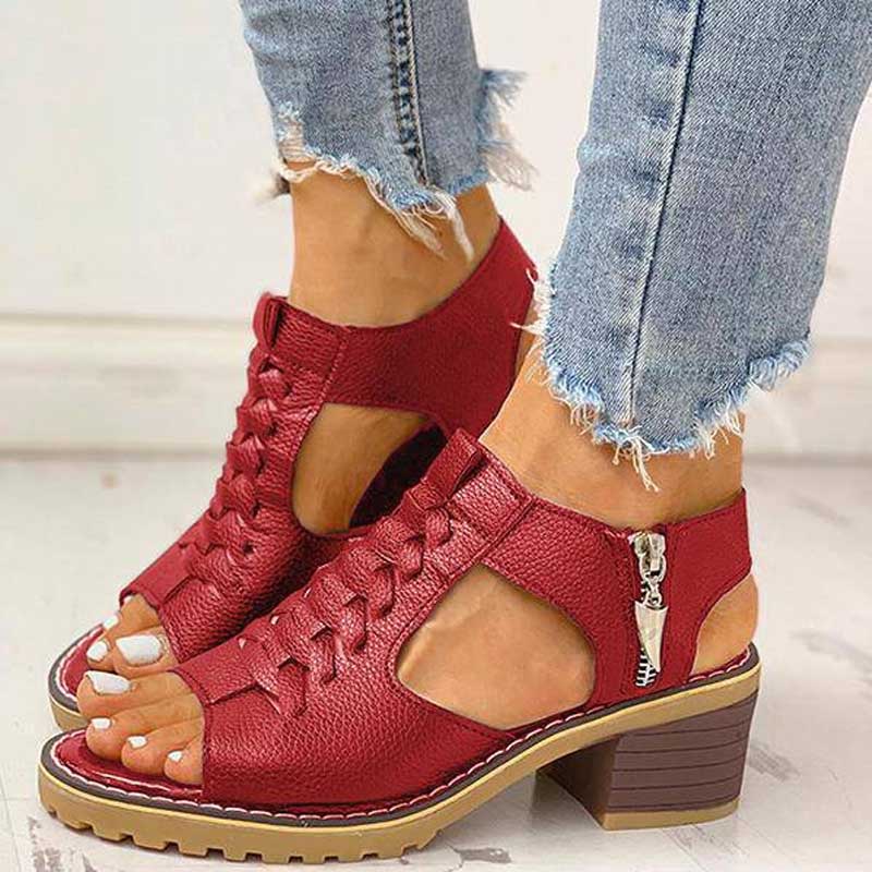 Laluna® | Comfortabele Sandalen (Stabiliteit Comfort+Hak)