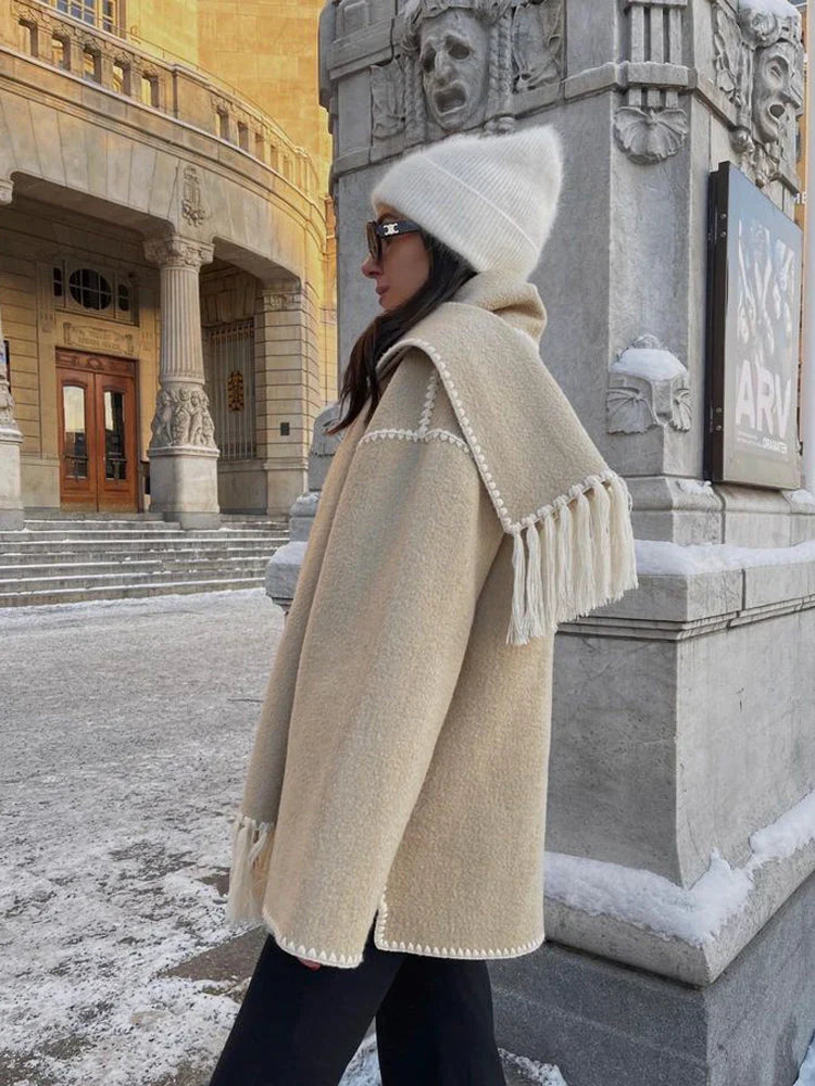 LALUNA® | SCARF COAT