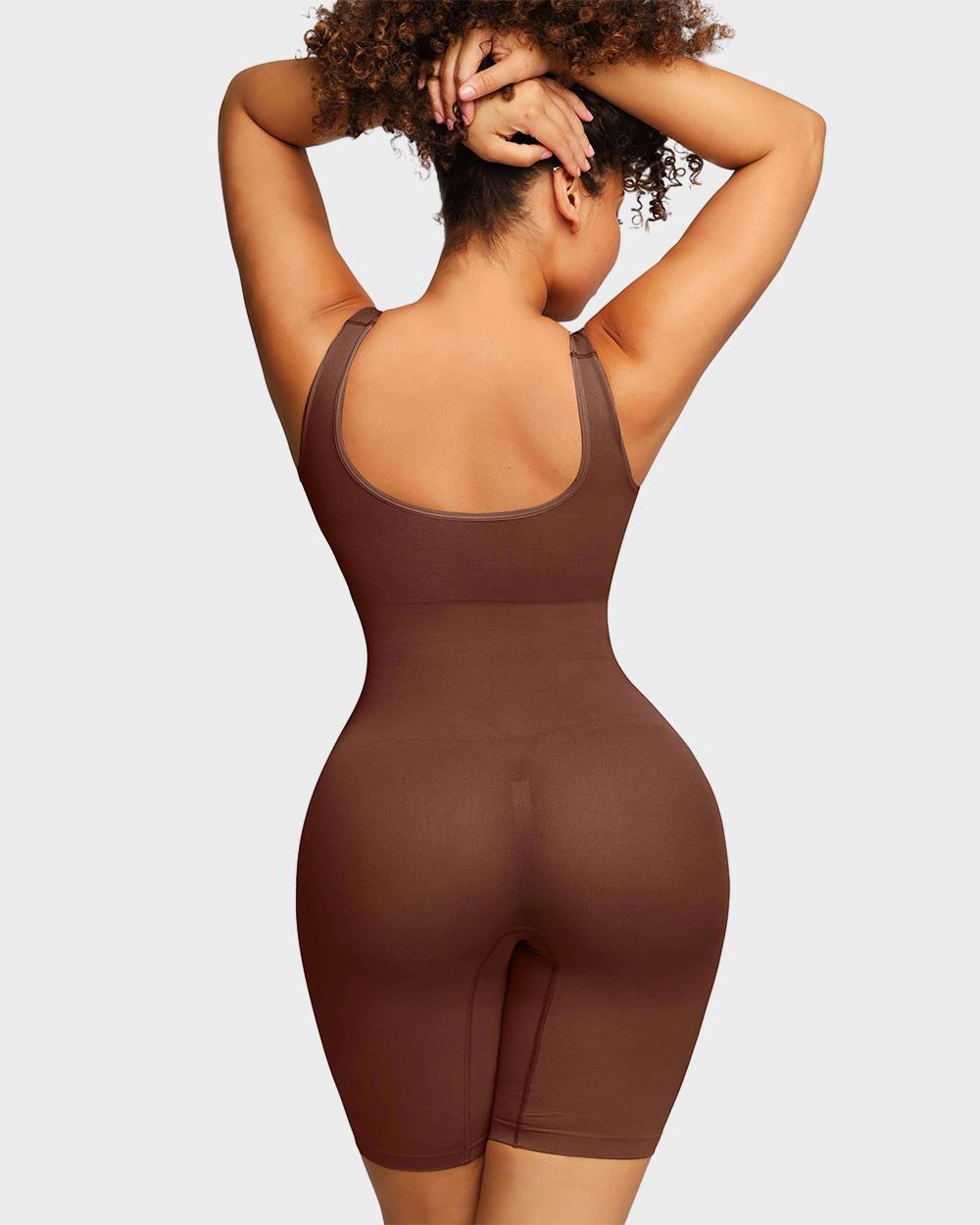 LALUNA® |  SEAMLESS MID THIGH BODYSUIT