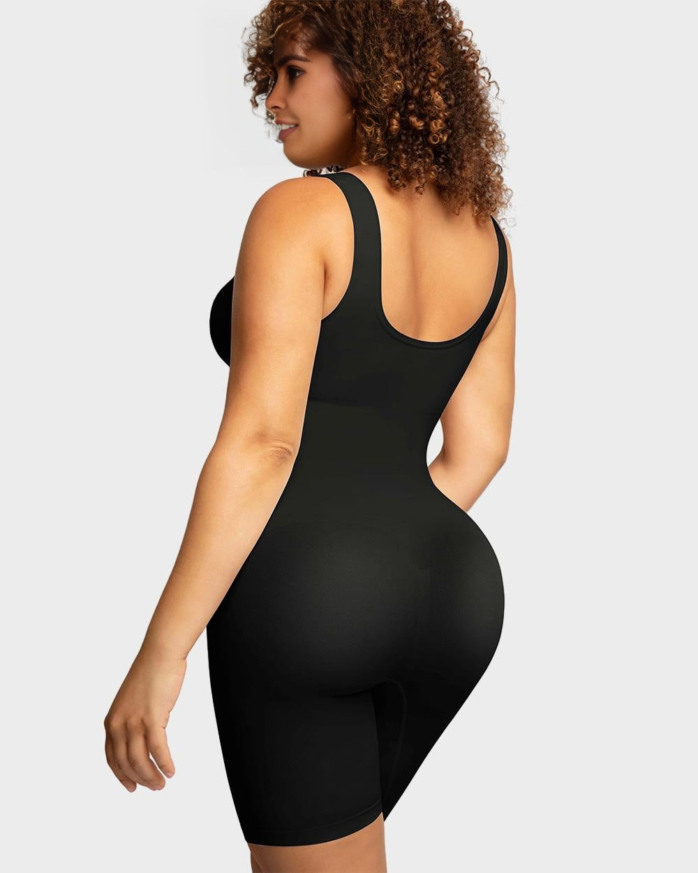 LALUNA® |  SEAMLESS MID THIGH BODYSUIT
