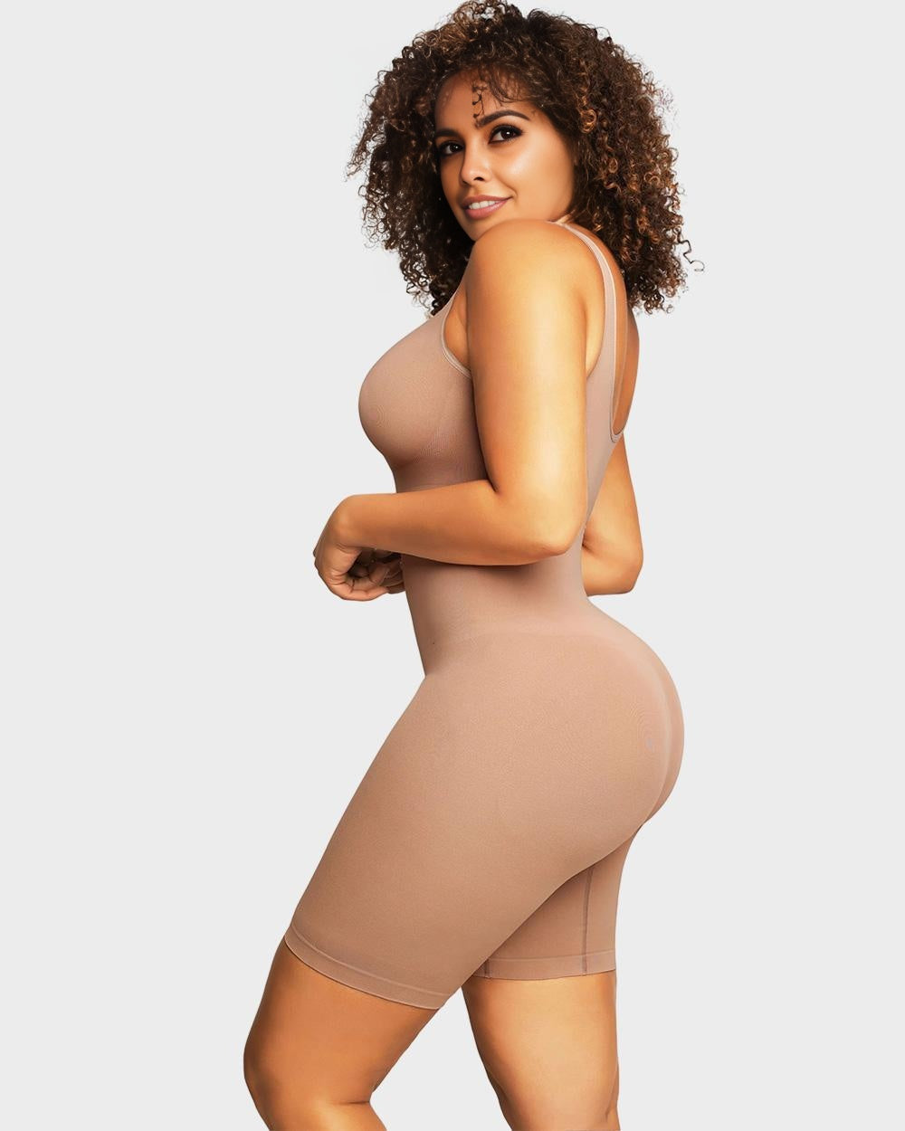 LALUNA® |  SEAMLESS MID THIGH BODYSUIT
