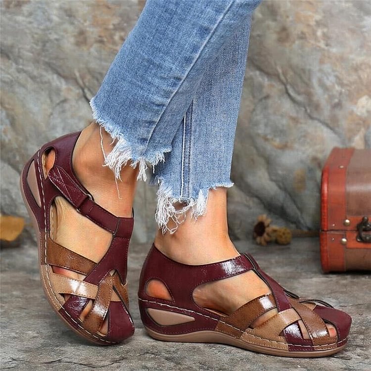Laluna® | Ondersteunende Leren Sandalen