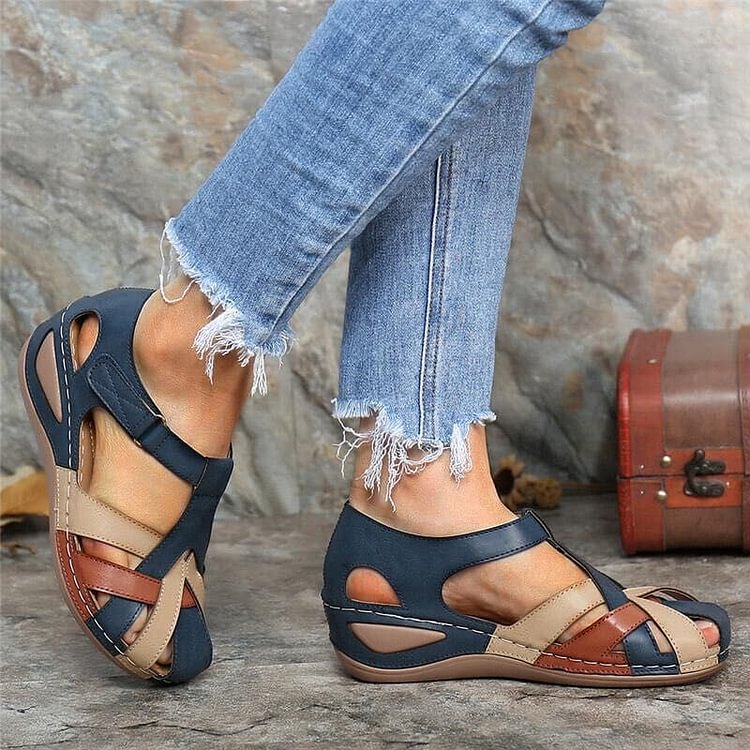 Laluna® | Ondersteunende Leren Sandalen