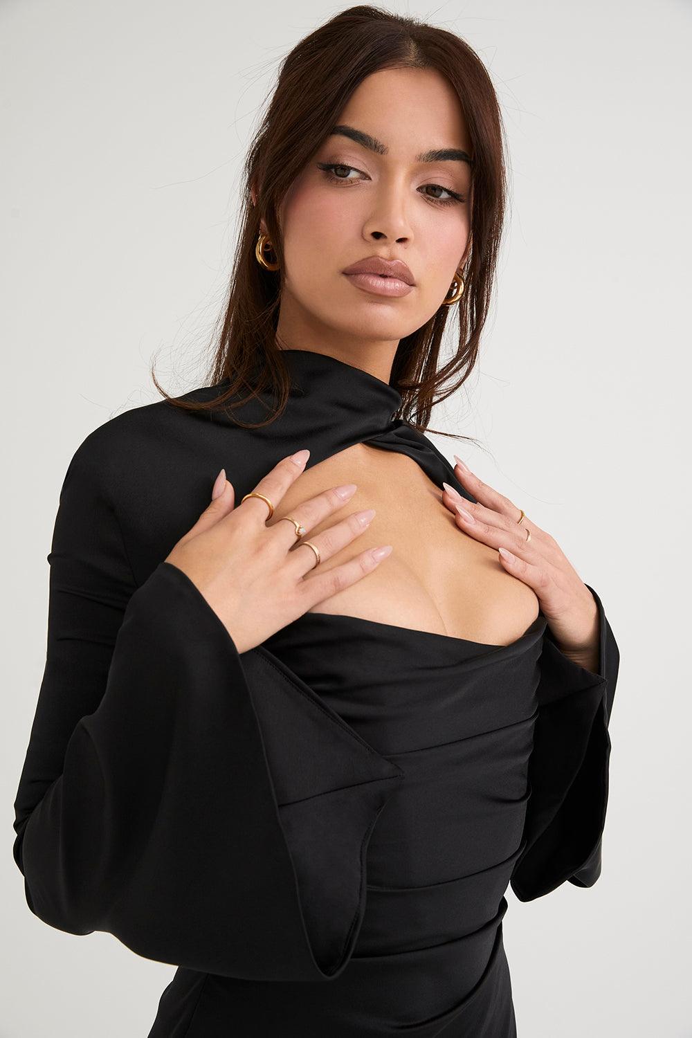 Laluna® | Gedrapeerde Corset Jurk