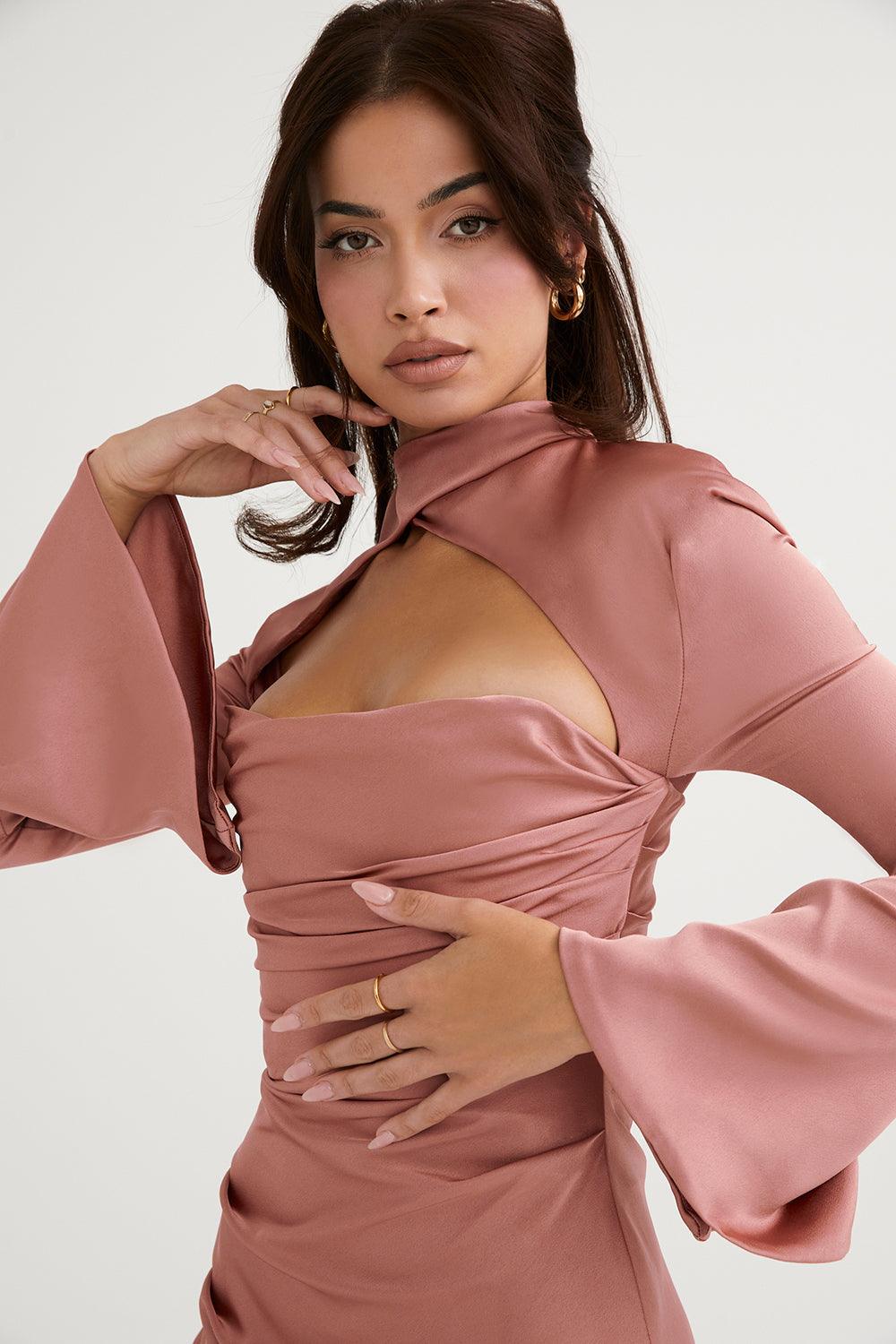 Laluna® | Gedrapeerde Corset Jurk