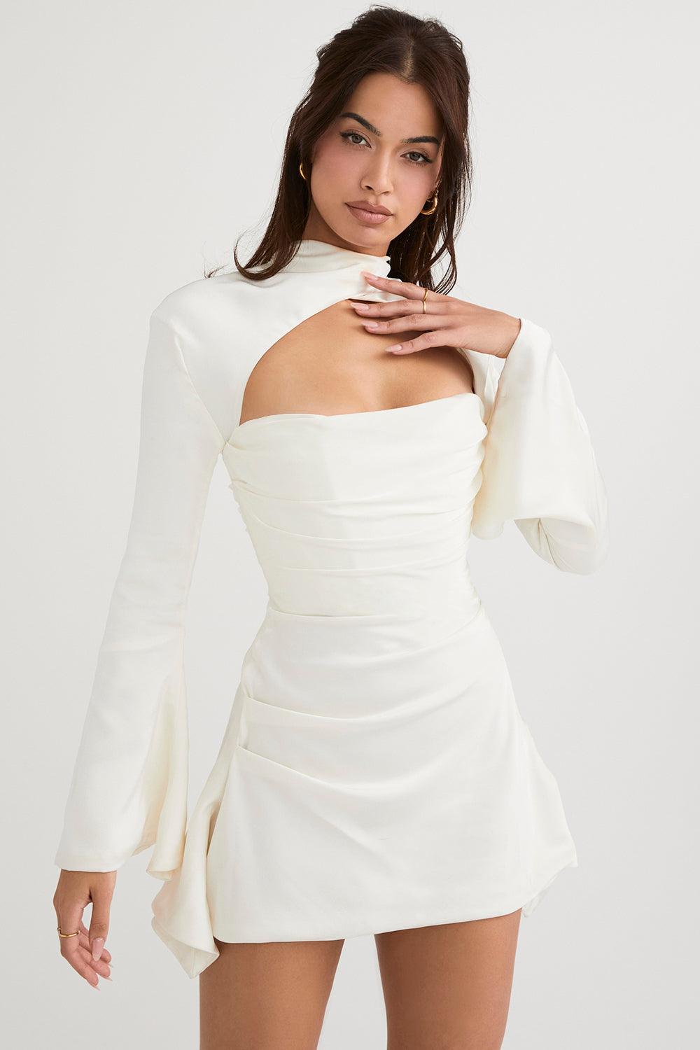 Laluna® | Gedrapeerde Corset Jurk
