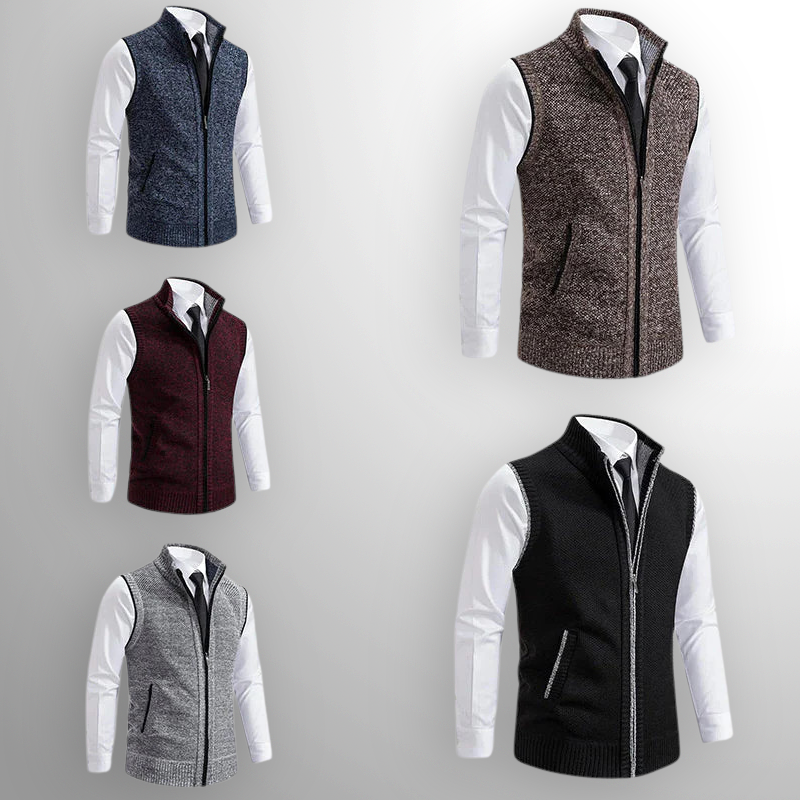 Laluna® | Vol-Zip Sweater Vest
