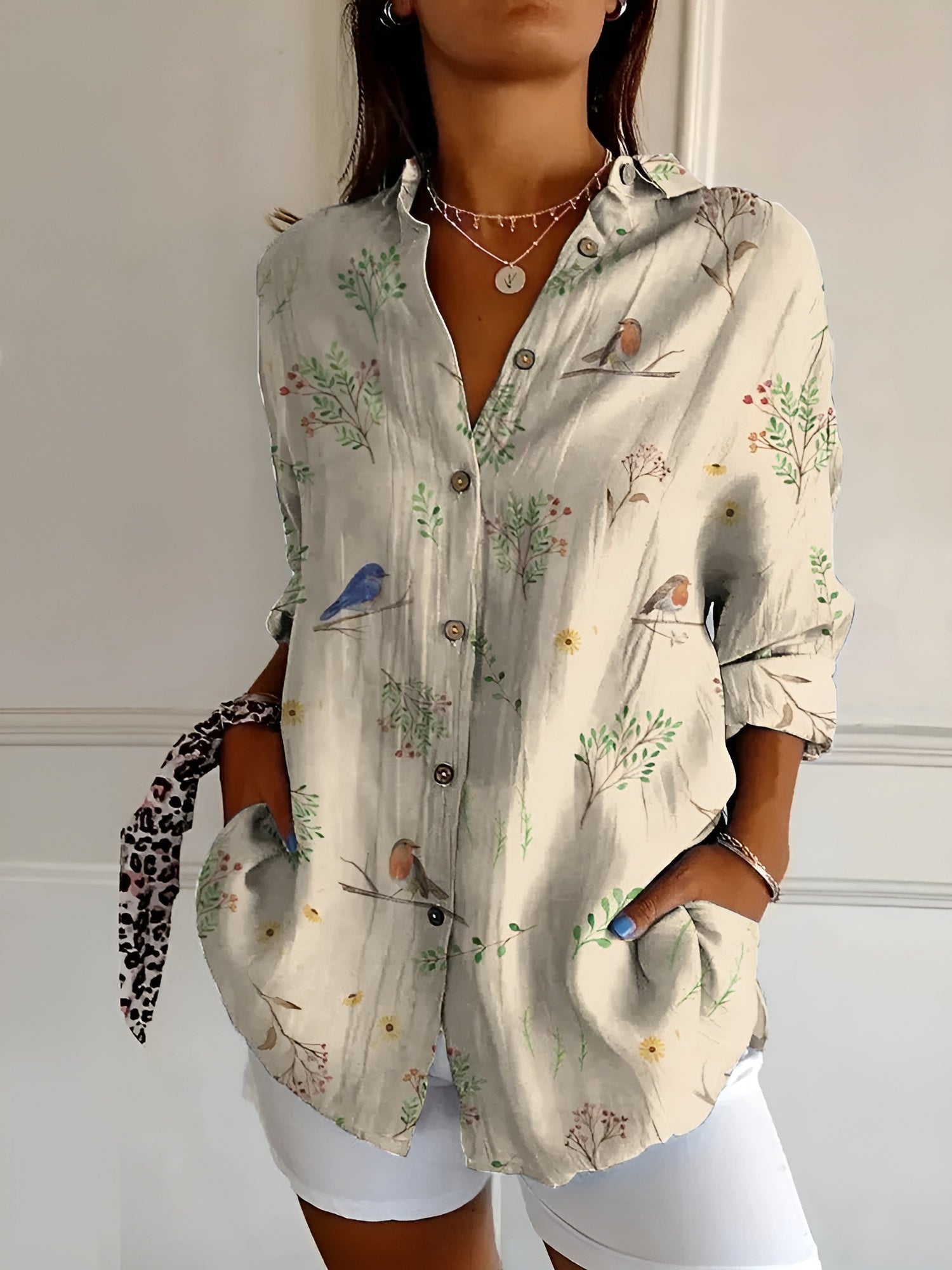 Laluna® | Zomerse Blouse met Print