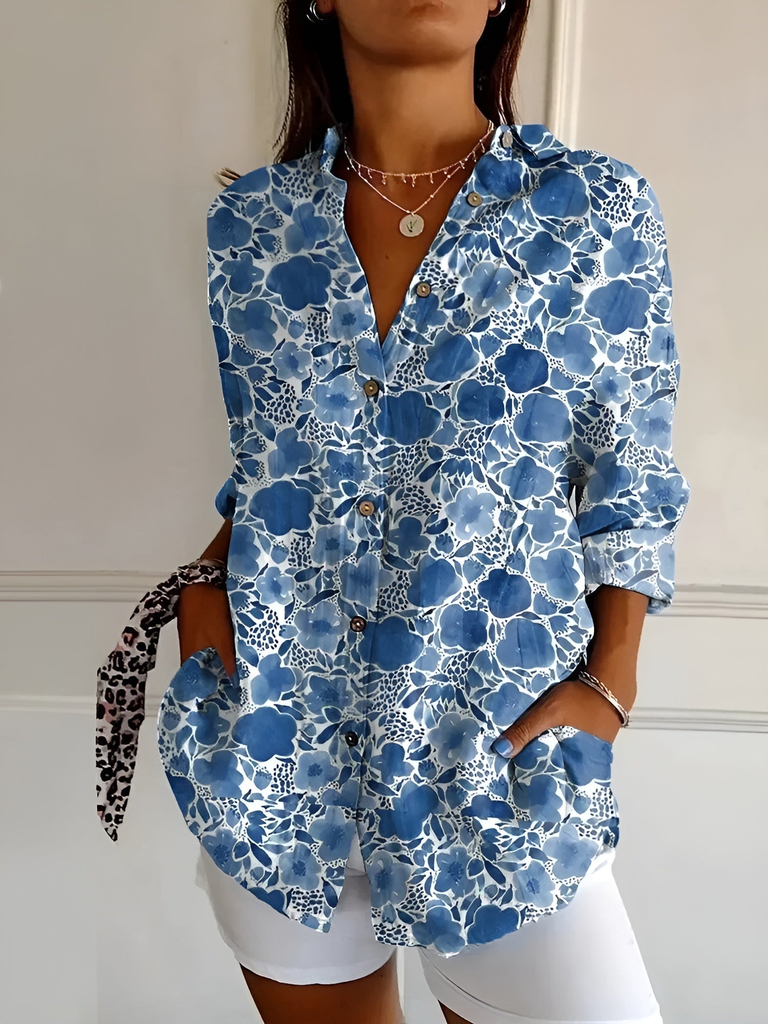 Laluna® | Zomerse Blouse met Print