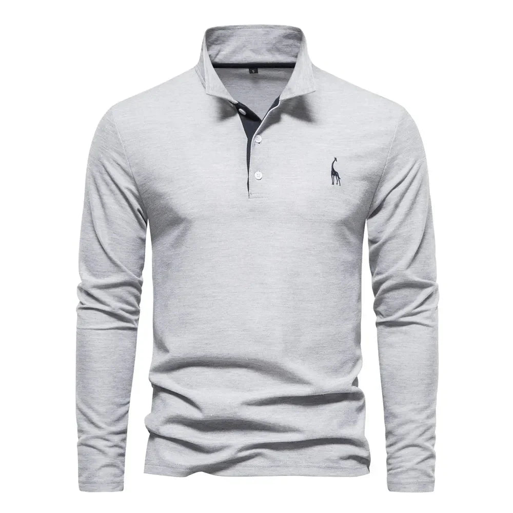 Laluna® | Polo met Lange Mouwen