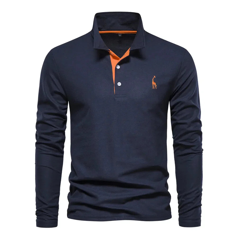 Laluna® | Polo met Lange Mouwen