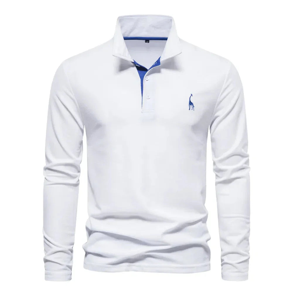 Laluna® | Polo met Lange Mouwen