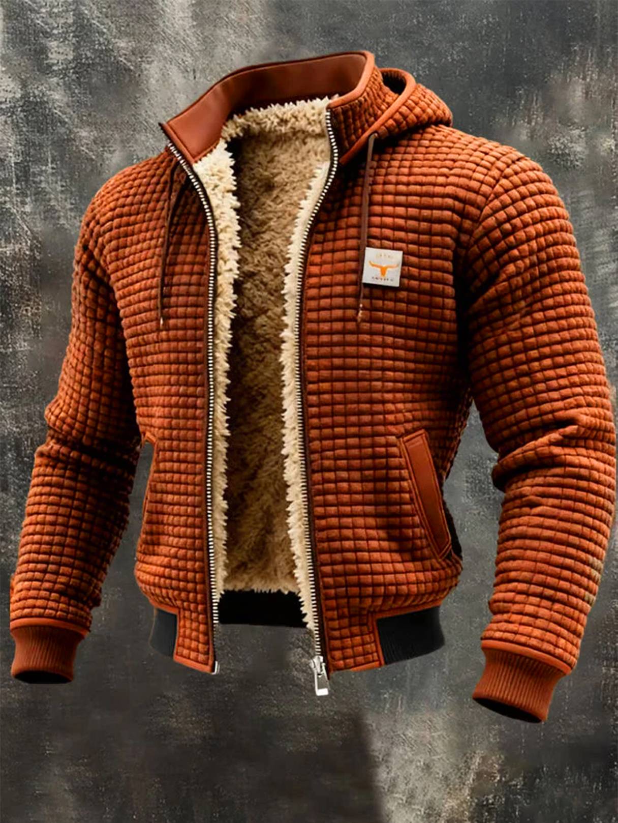 Laluna® | Retrojack met Capuchon en Rits